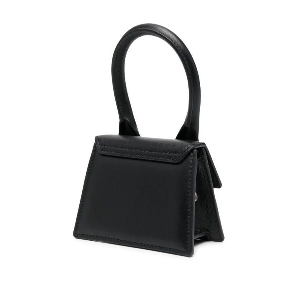 Jacquemus Le Chiquito Mini Leather Black Leather Handbag - Picture 2 of 4